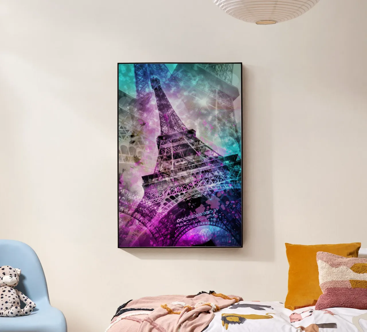 Pop Art Eiffelturm plexiglass da Melanie Viola