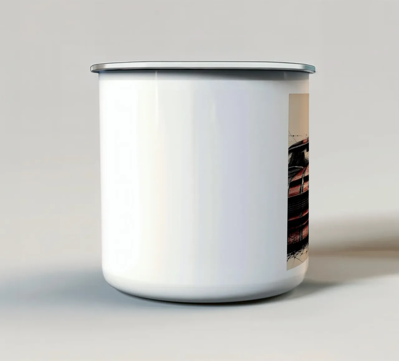 Mach 1 tazza in smalto da nomad