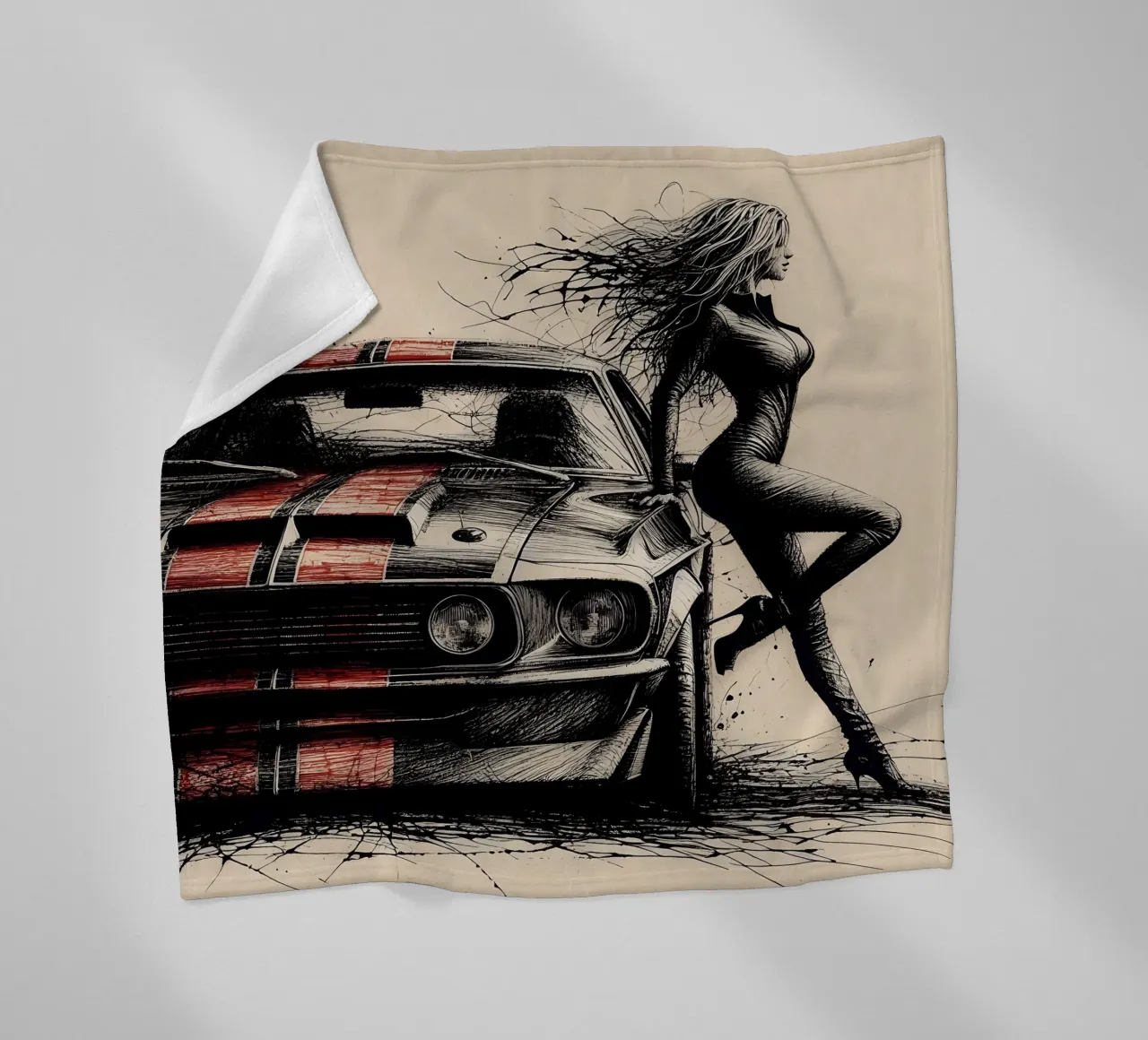 Mach 1 coperta in pile da nomad