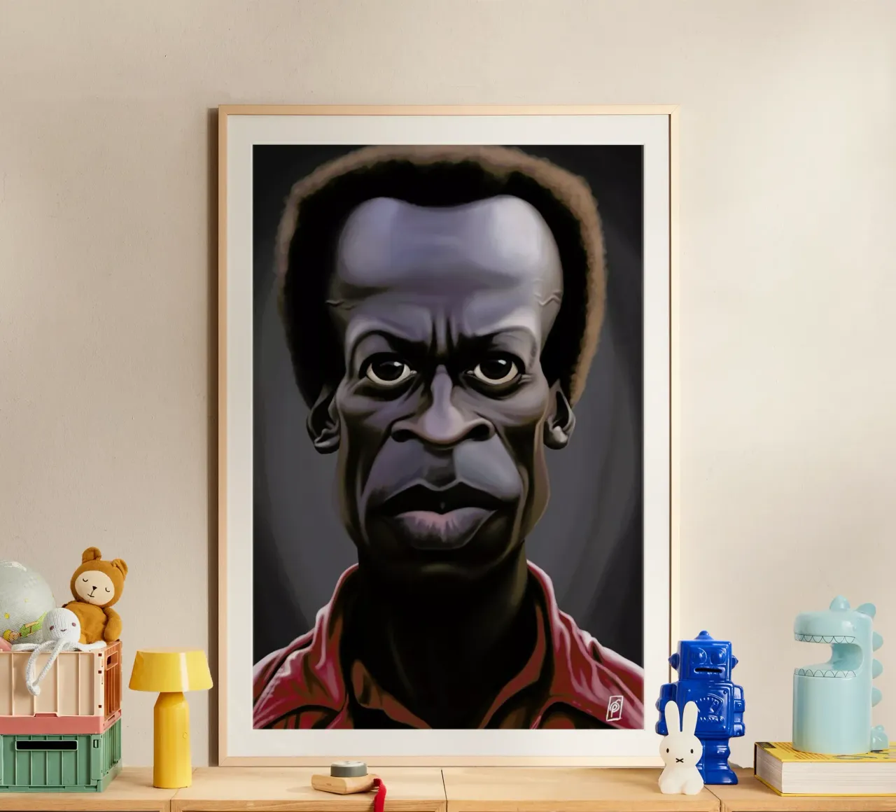 Miles Davis poster da Rob Art | Illustration