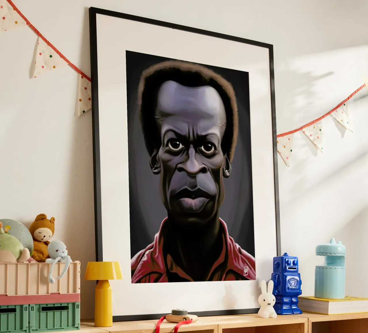 Miles Davis poster da Rob Art | Illustration