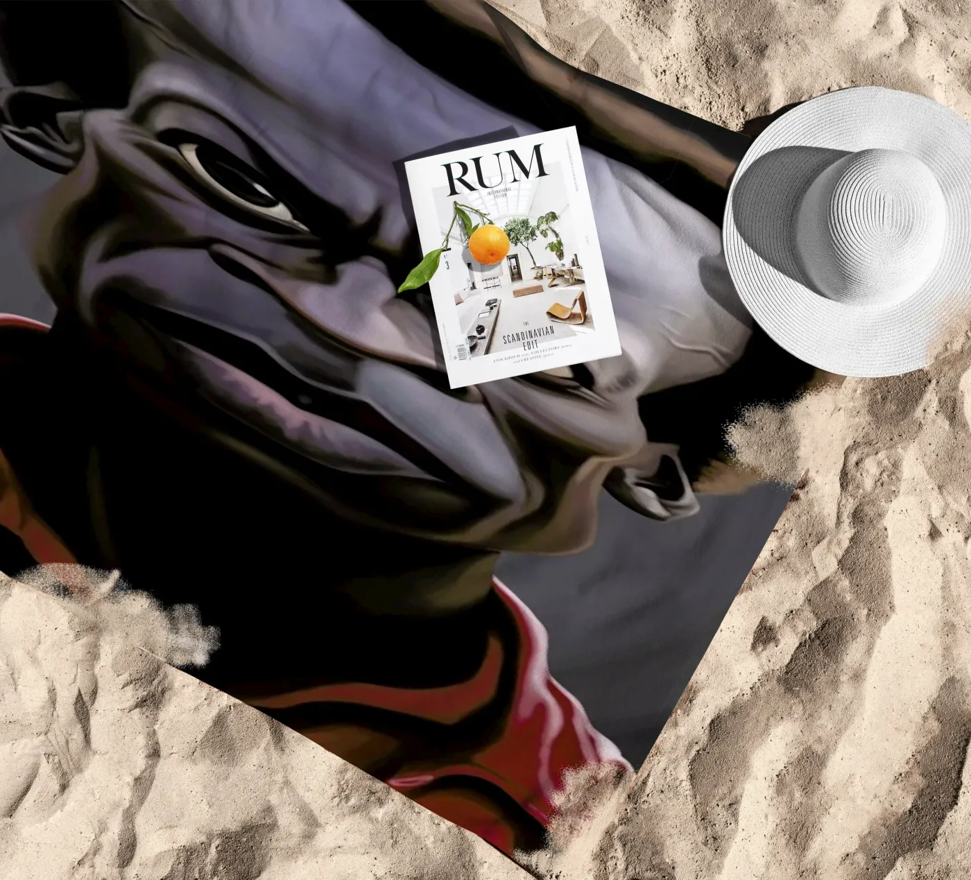 Miles Davis telo mare da Rob Art | Illustration