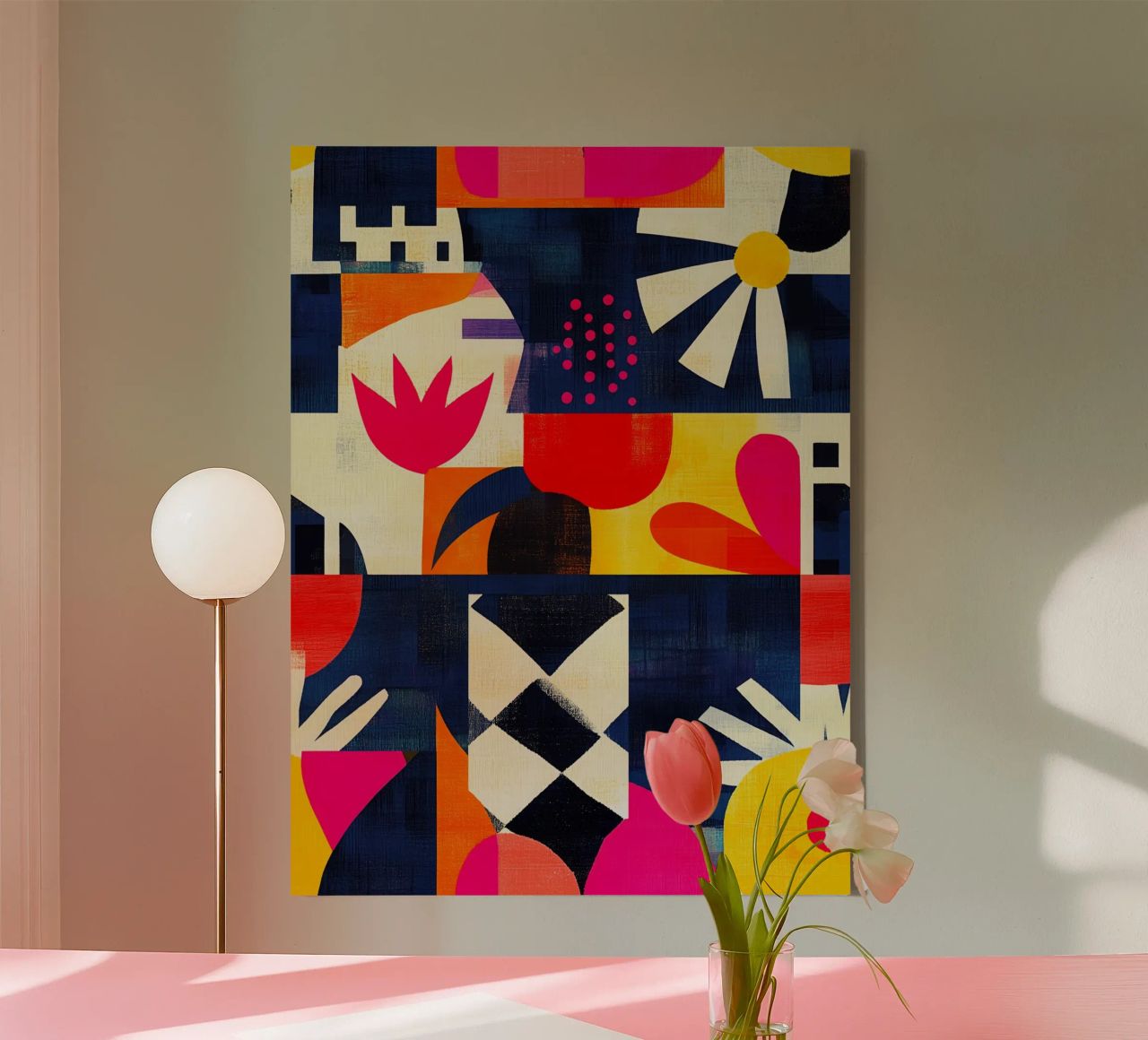 Life Is Beautiful | Fantasy Pattern canvas by Autofocus
