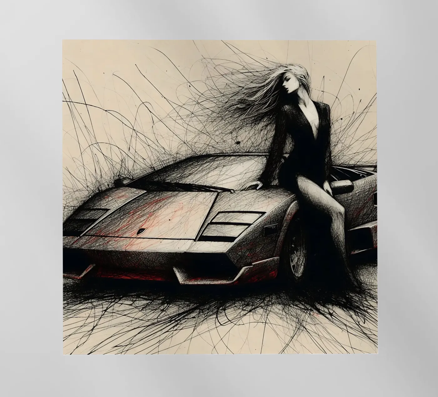 Lamborghini pellicola backlit da nomad