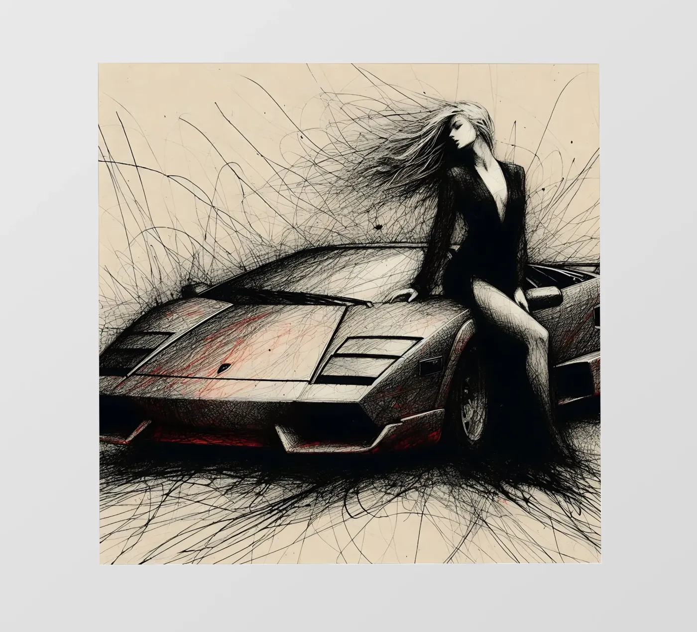 Lamborghini pellicola backlit da nomad