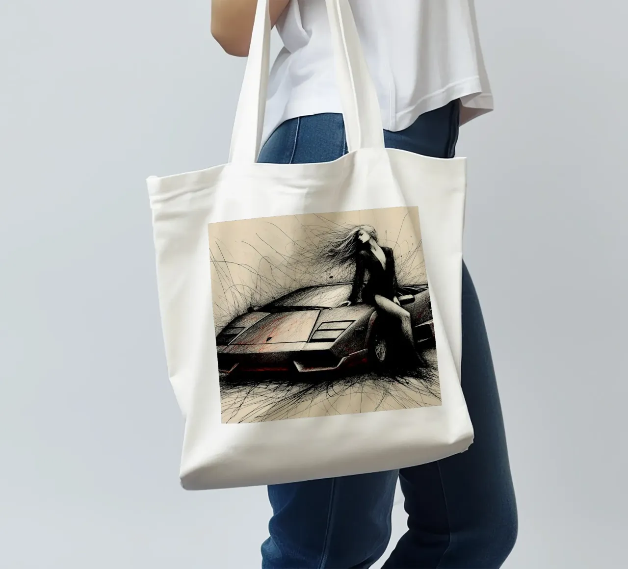 Lamborghini tote bag by nomad