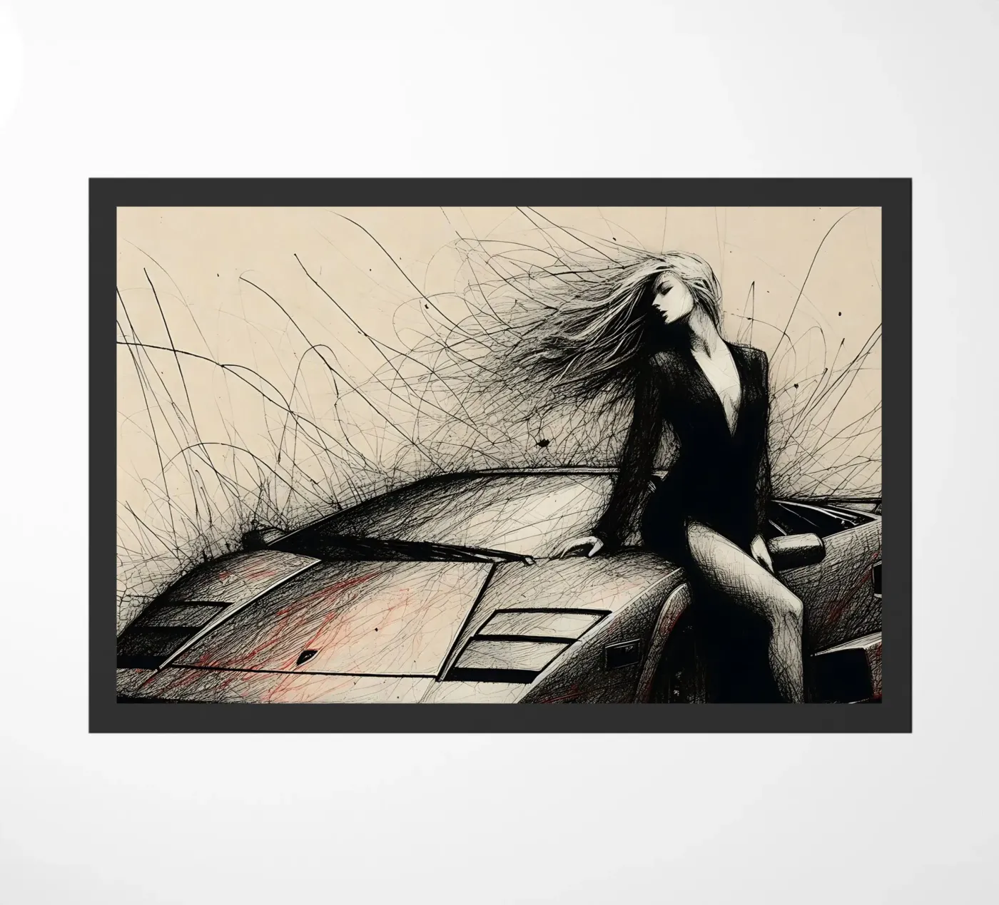 Lamborghini doormat by nomad