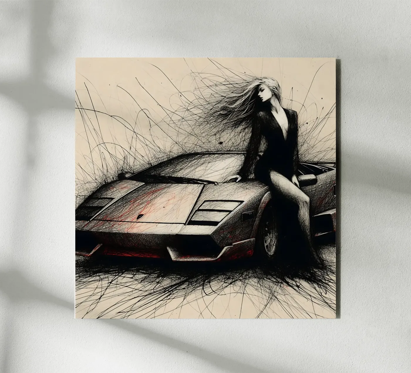Lamborghini forex plate by nomad