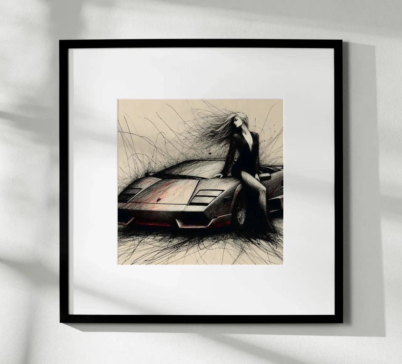 Lamborghini poster van nomad