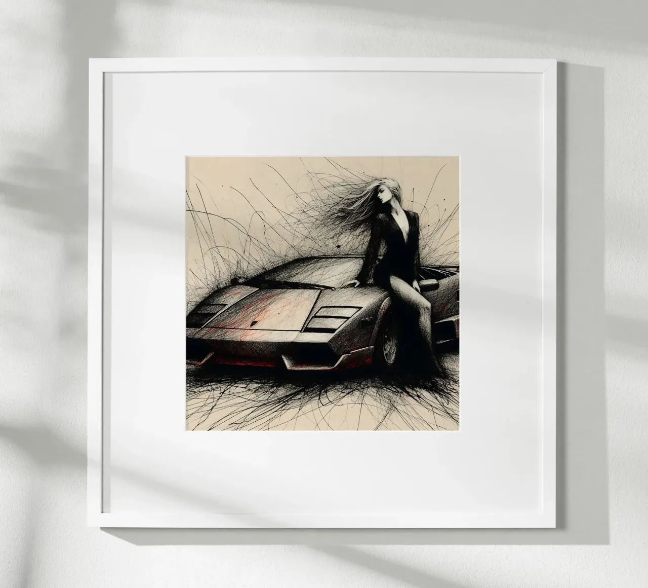 Lamborghini poster van nomad