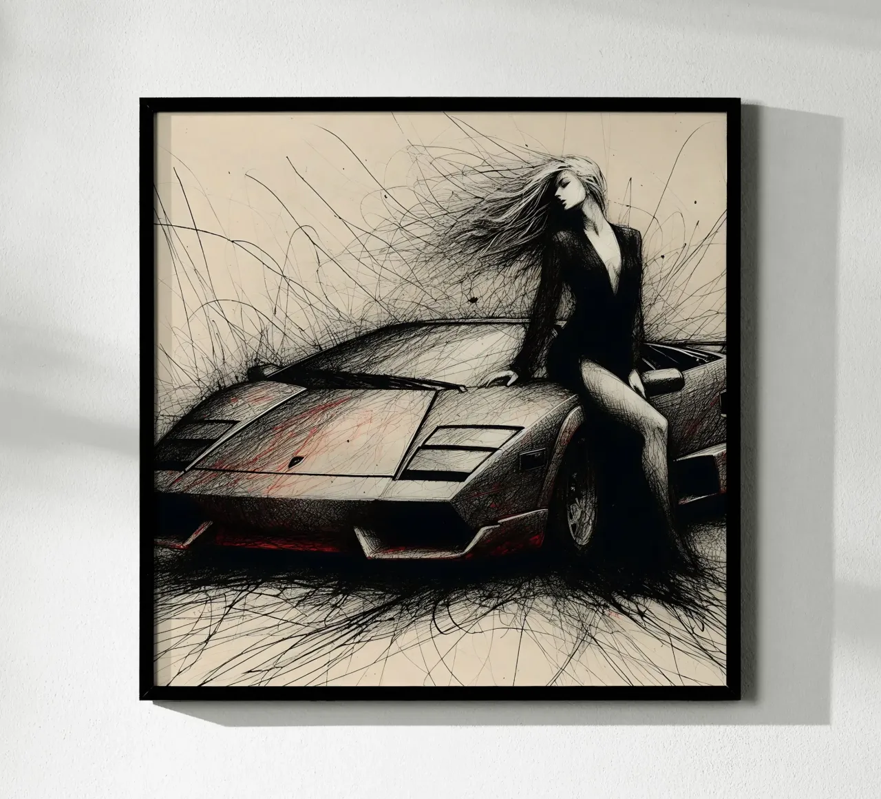 Lamborghini poster van nomad