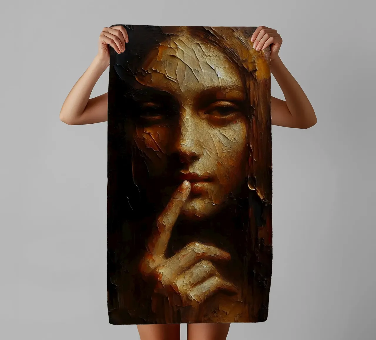 Monna Lisa asciugamano da bagno da nomad