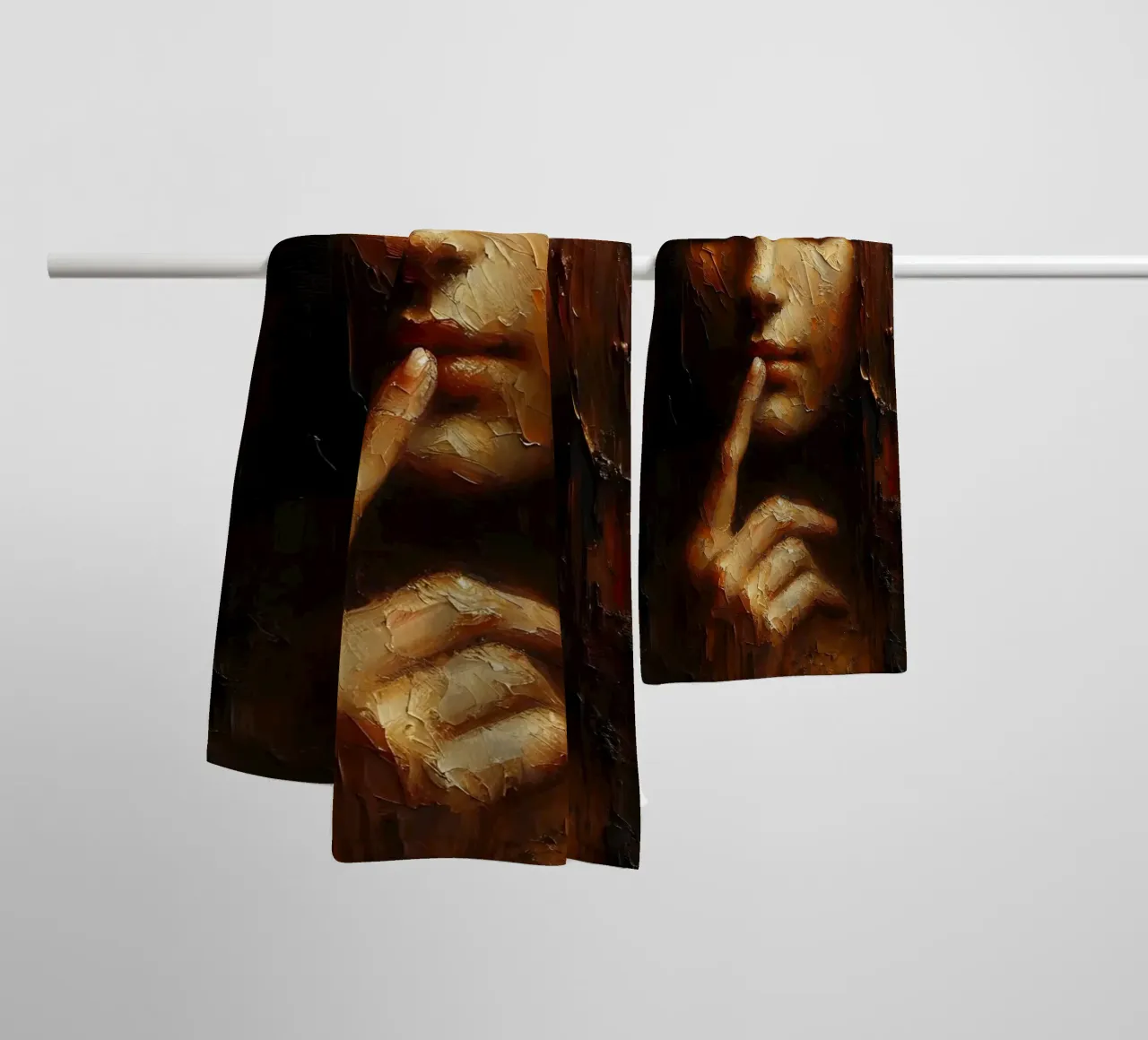 Monna Lisa asciugamano da bagno da nomad