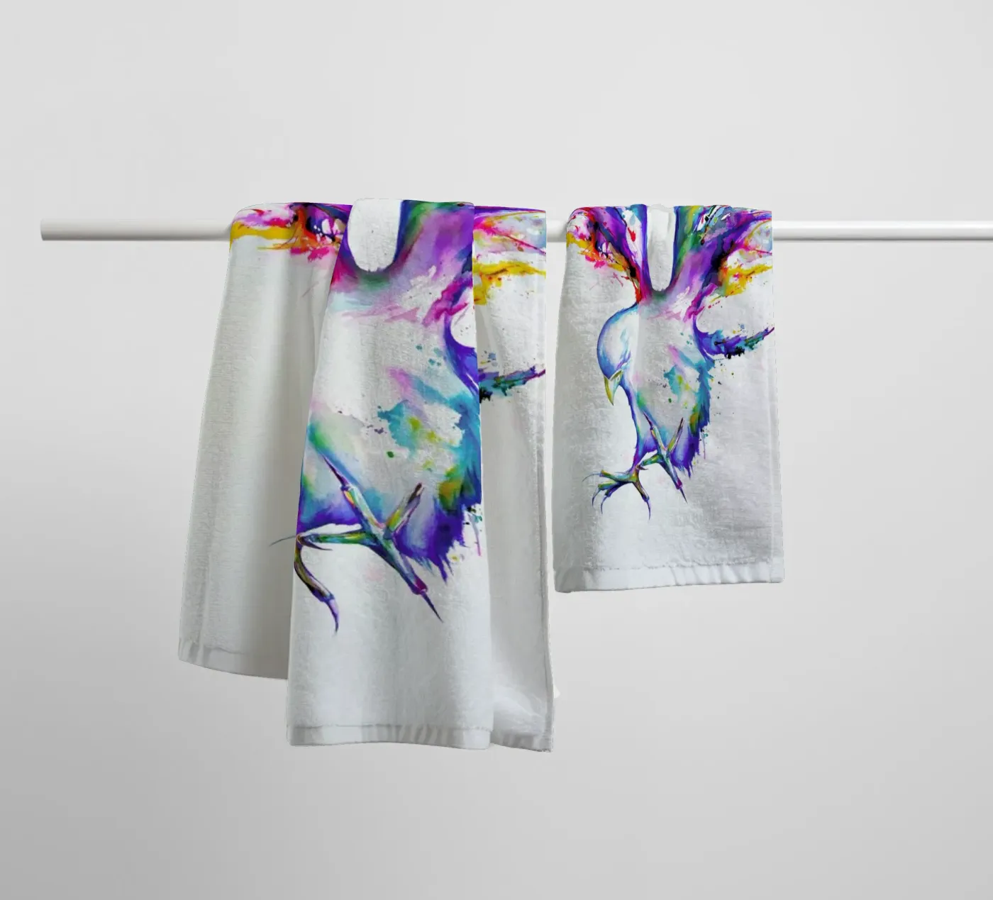 Achilles towel by Marc Allante