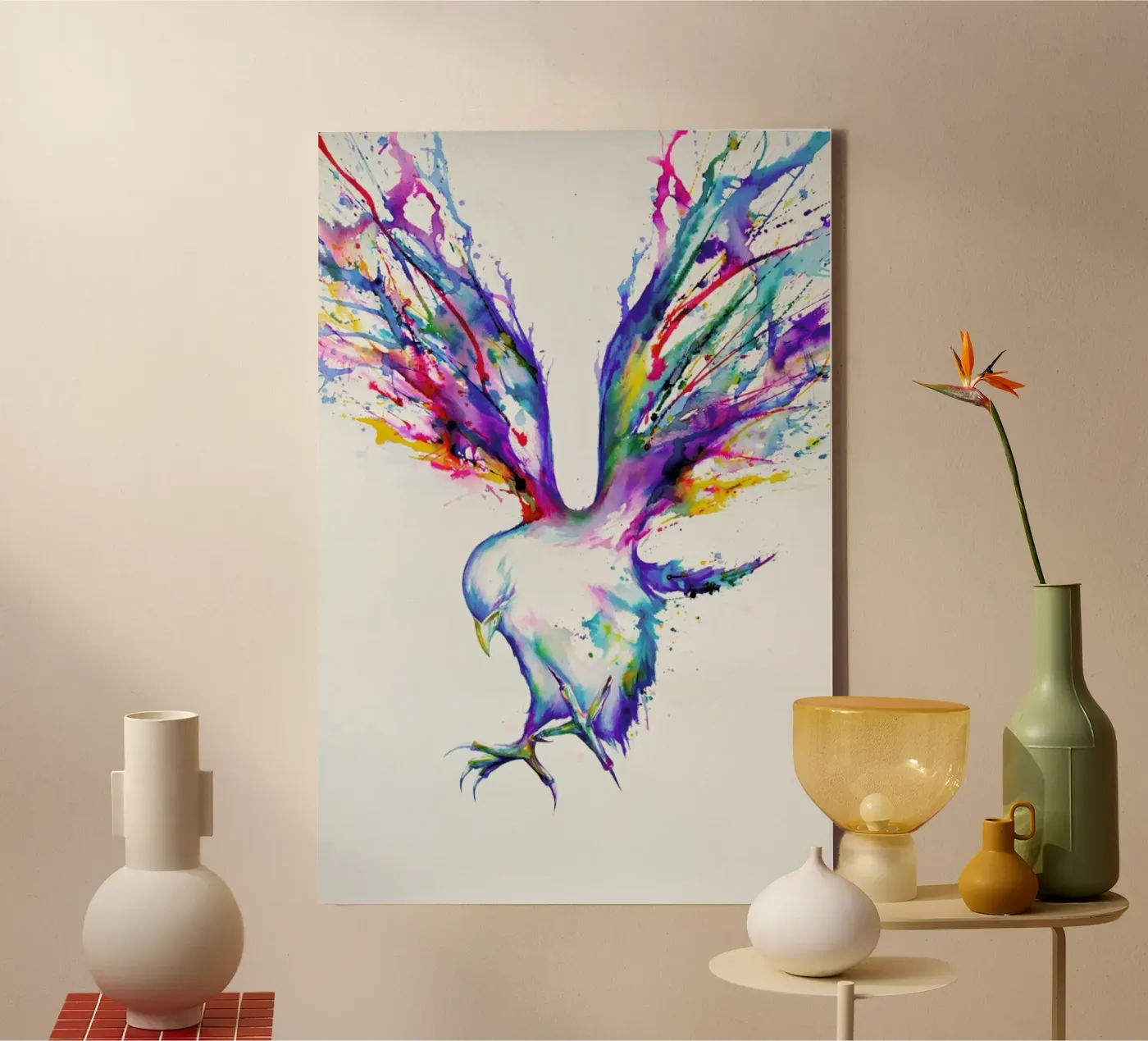 Achilles canvas by Marc Allante