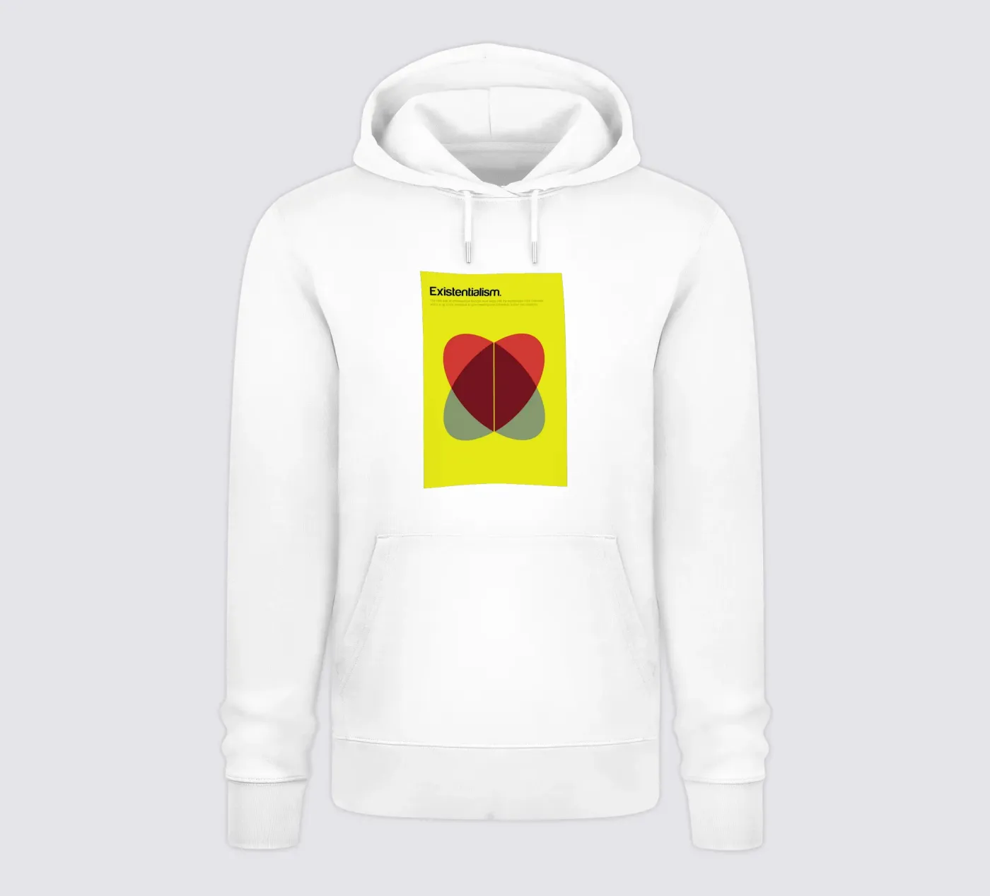 Existentialism Hoodie von Genís Carreras