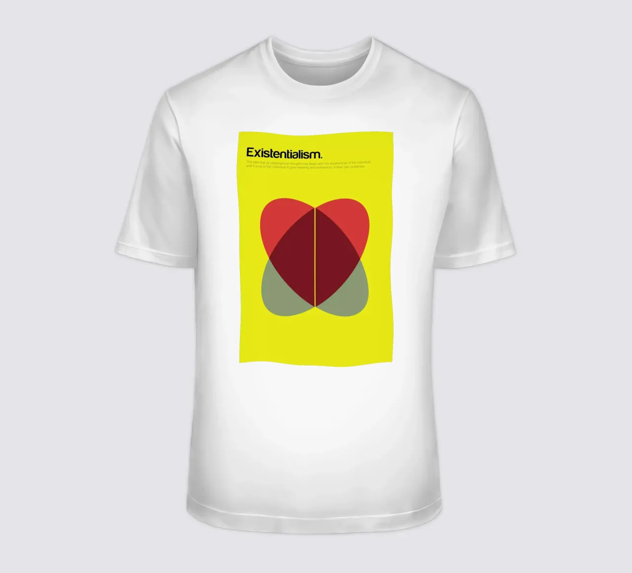 Existentialism t-shirt da Genís Carreras