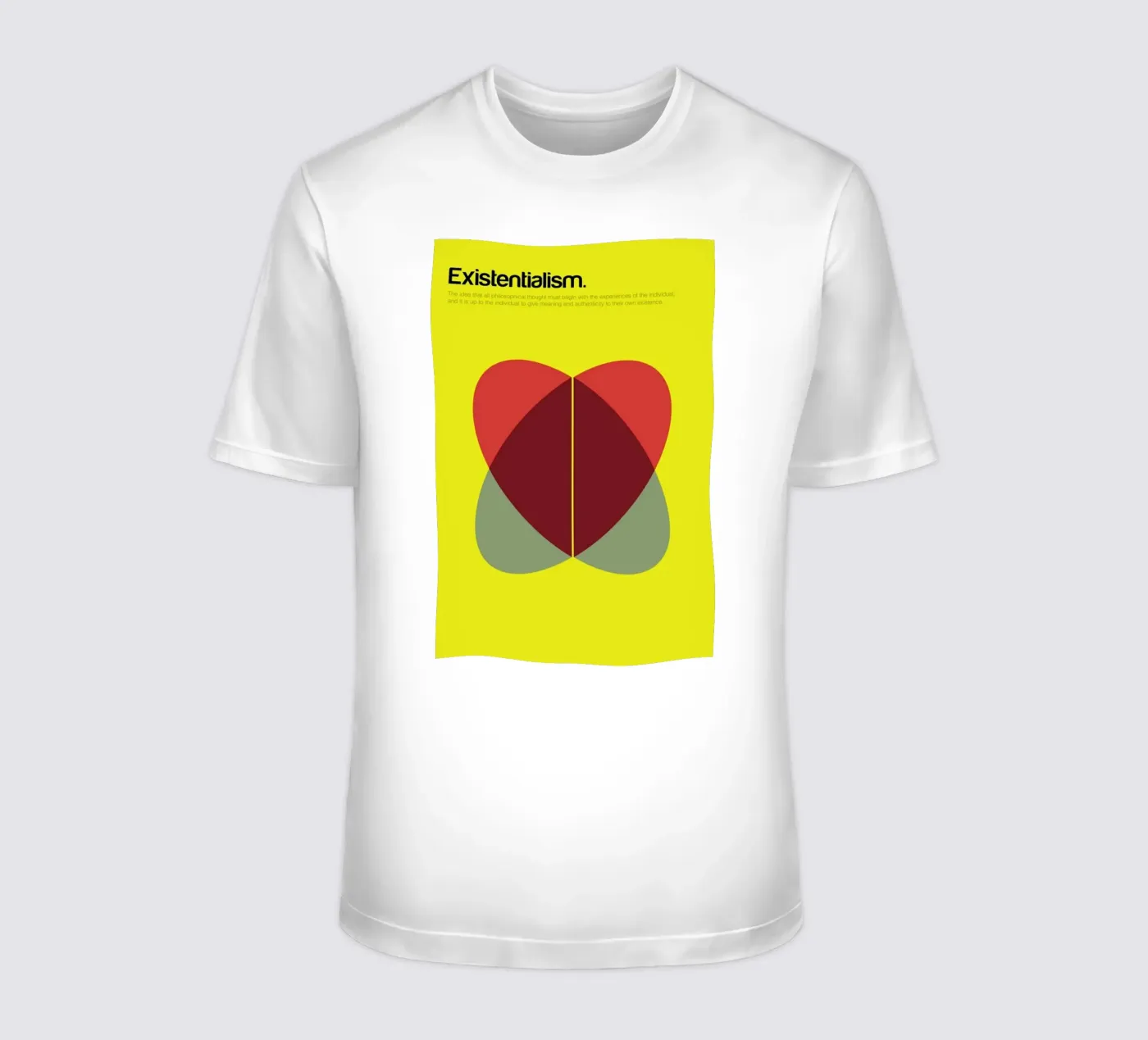 Existentialism t-shirt by Genís Carreras