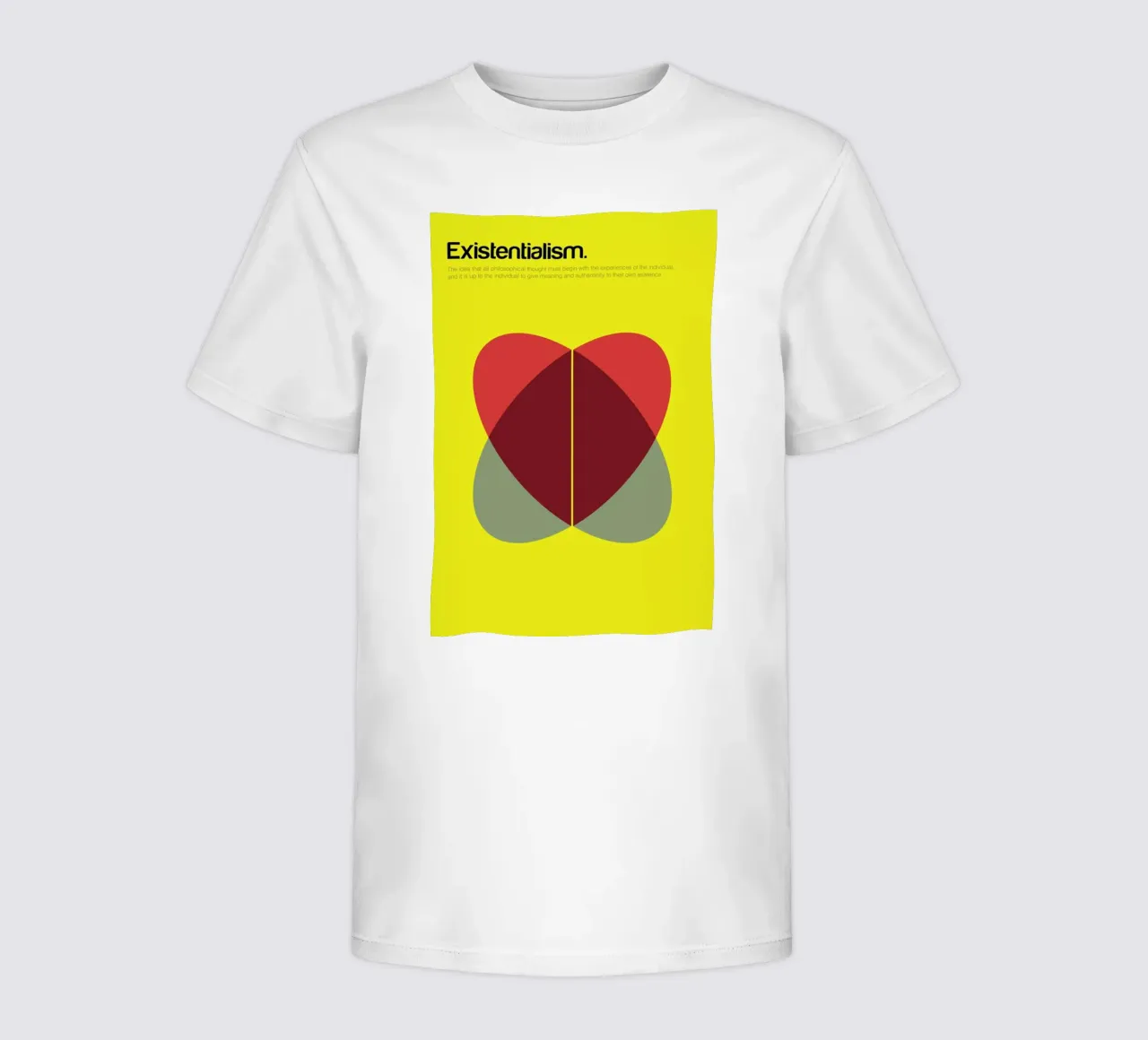 Existentialism Kinder T-Shirt von Genís Carreras