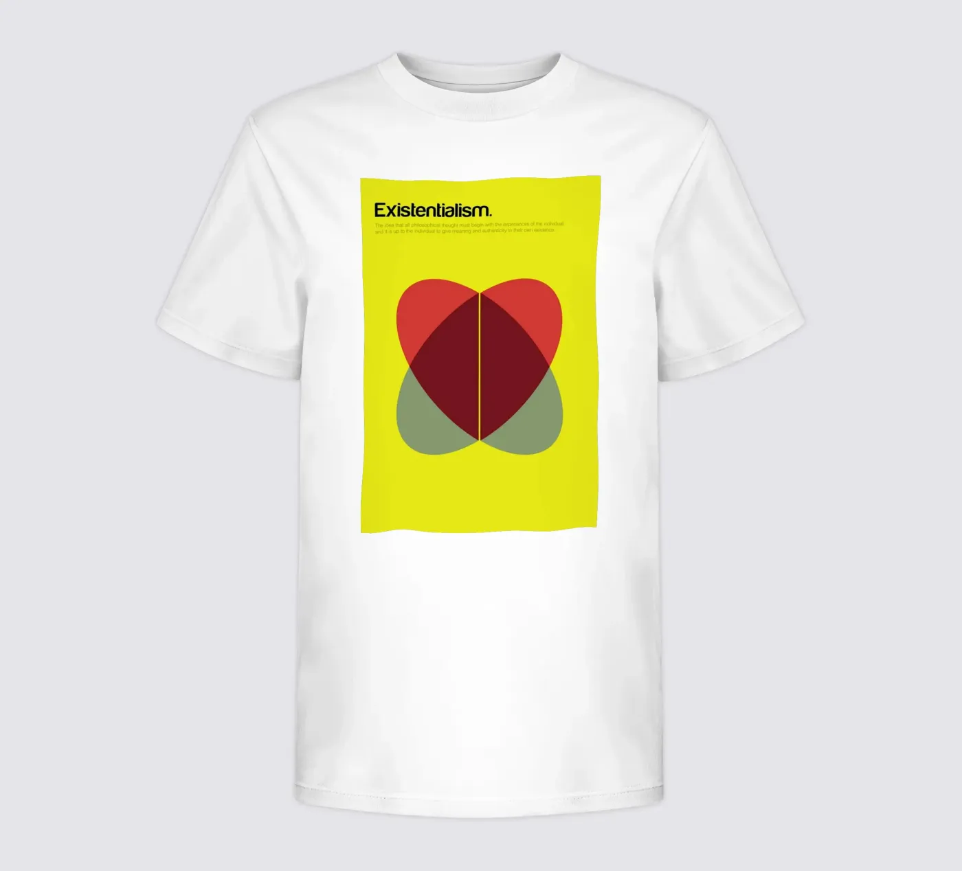 Existentialism Kinder T-Shirt von Genís Carreras