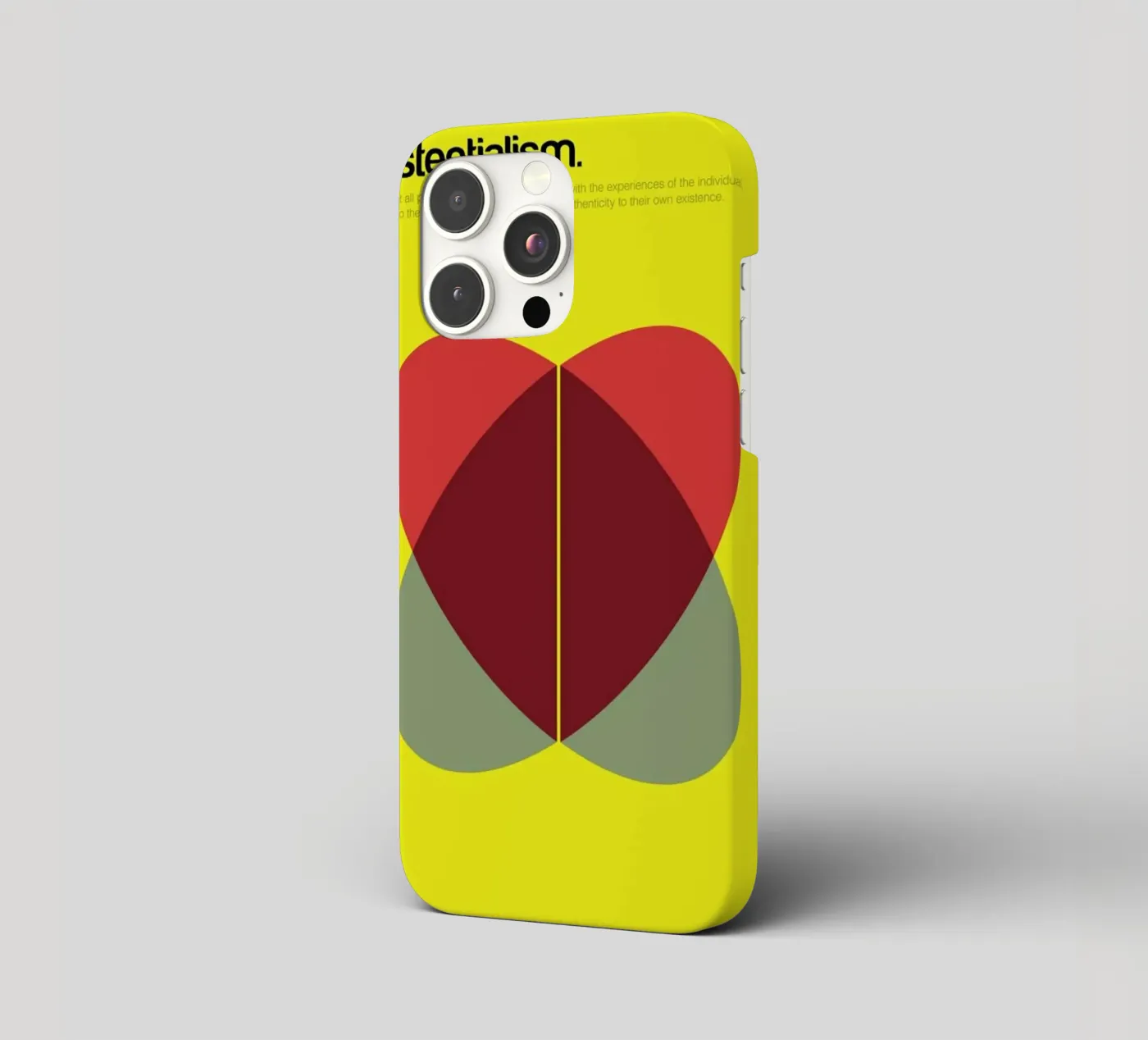 Existentialism iphone case by Genís Carreras