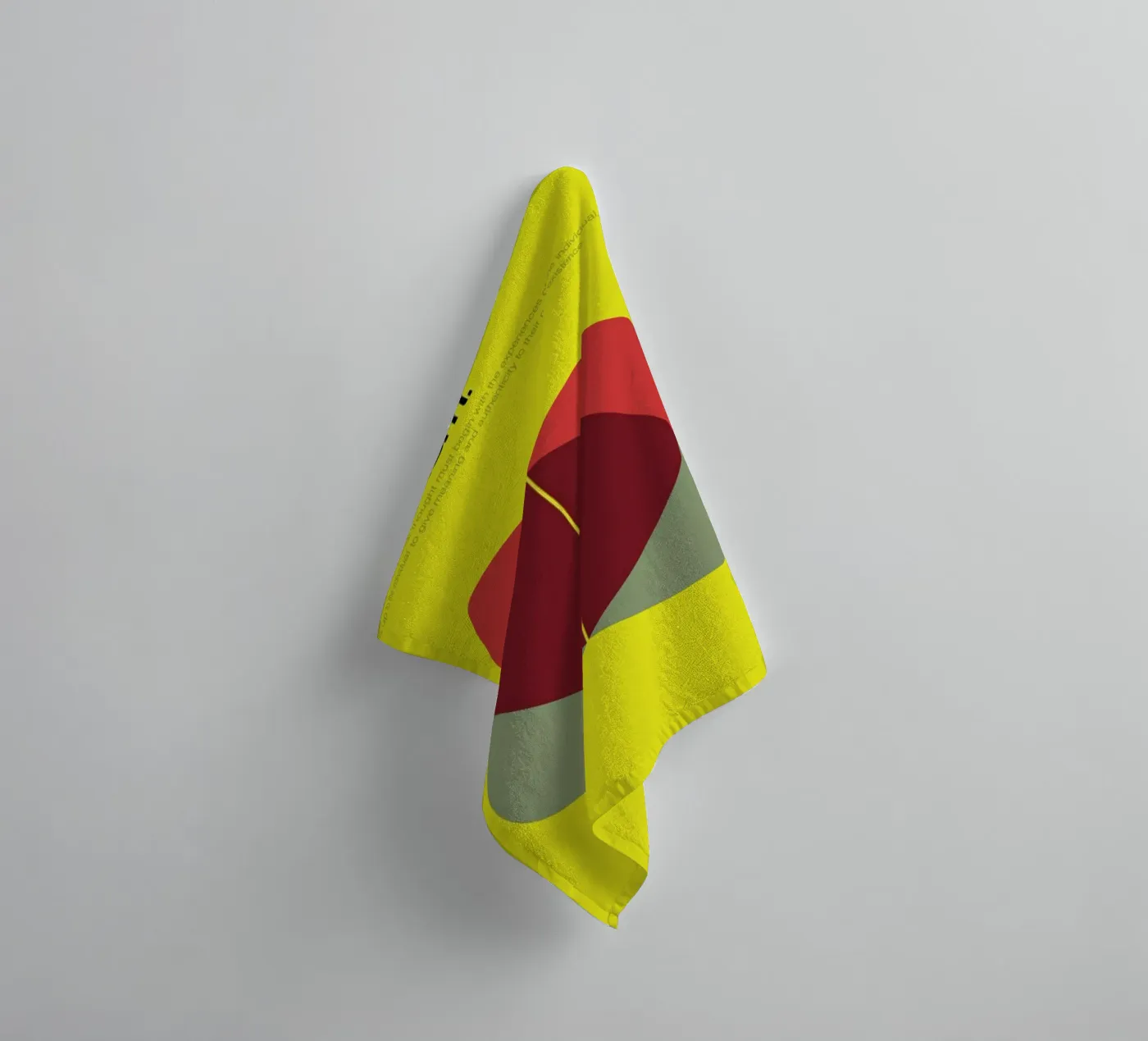 Existentialism Handtuch von Genís Carreras