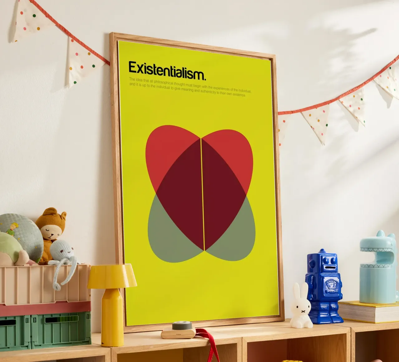 Existentialism plexiglas de Genís Carreras