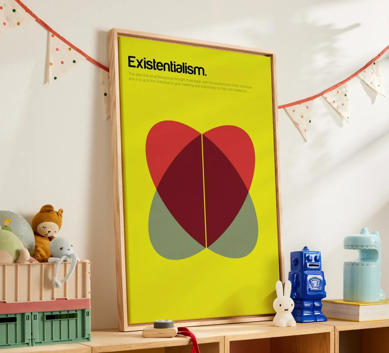 Existentialism toile de Genís Carreras