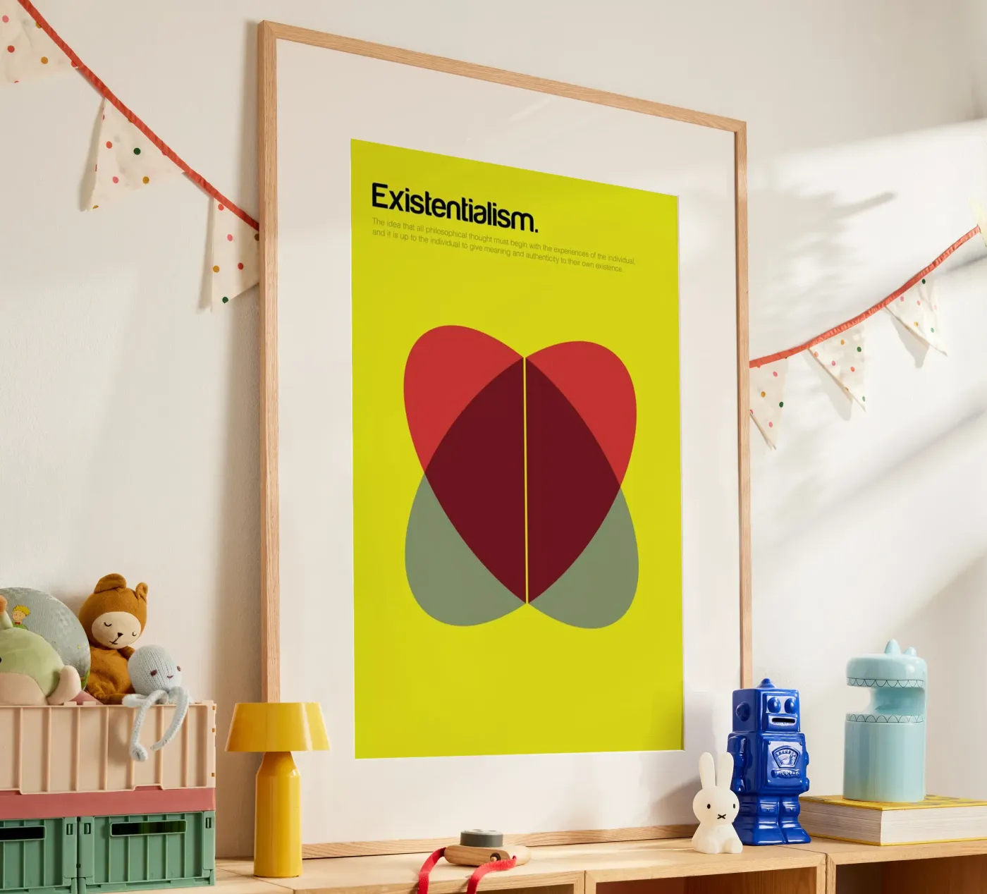 Existentialism poster da Genís Carreras