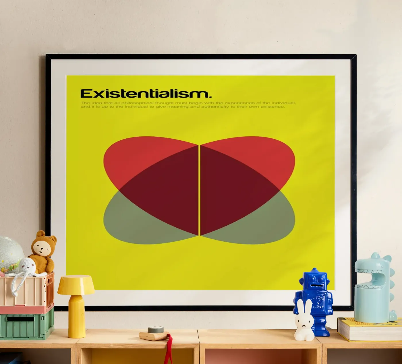 Existentialism poster da Genís Carreras