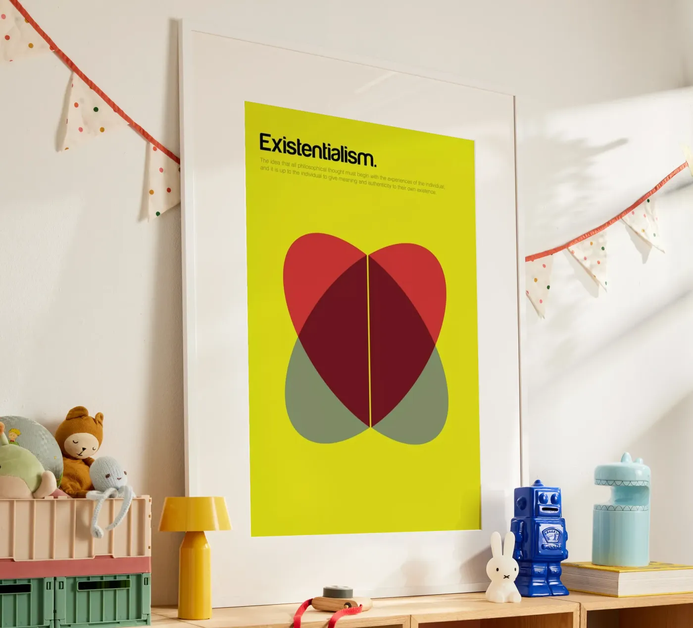 Existentialism poster da Genís Carreras