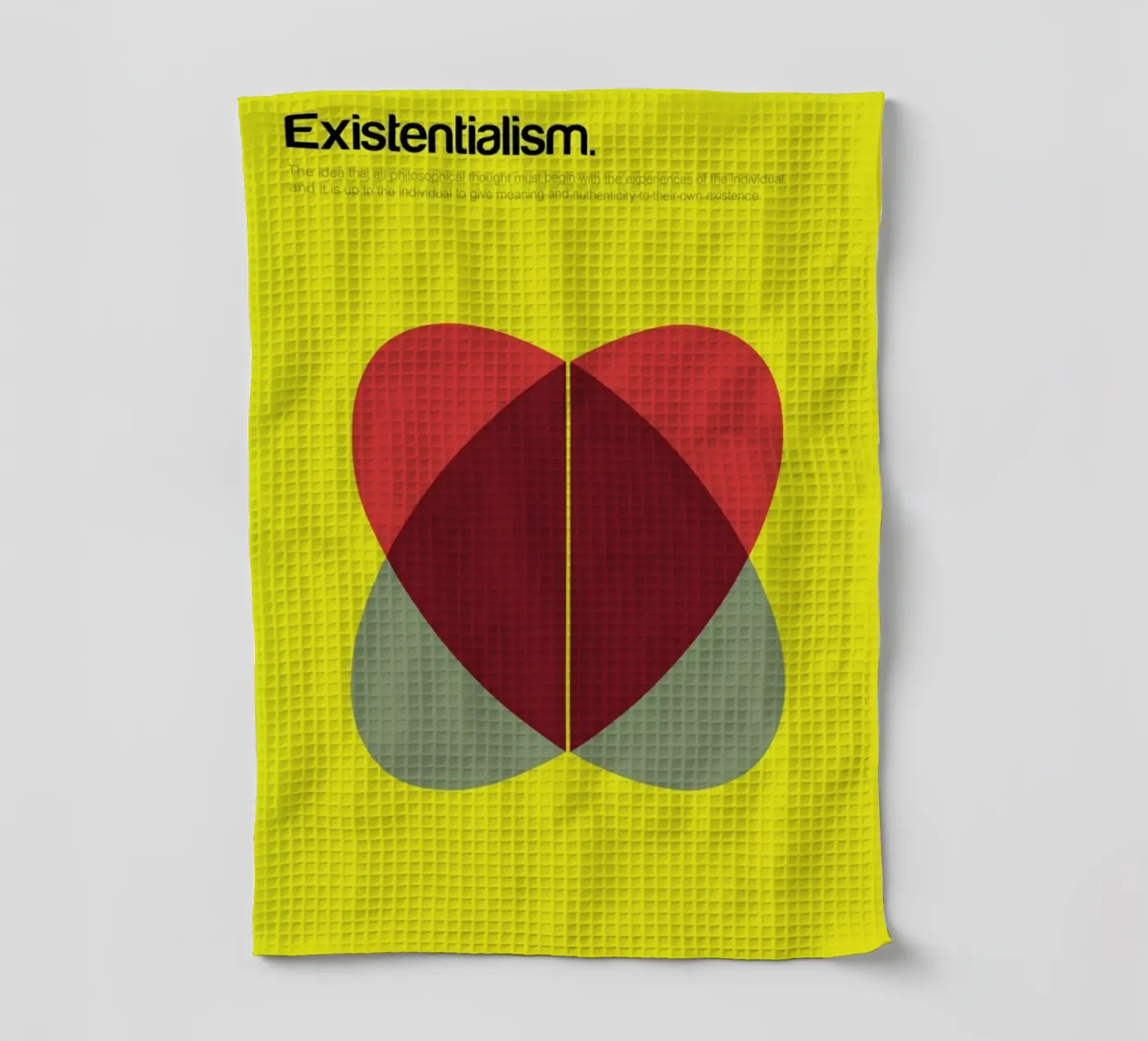 Existentialism canovaccio da cucina da Genís Carreras