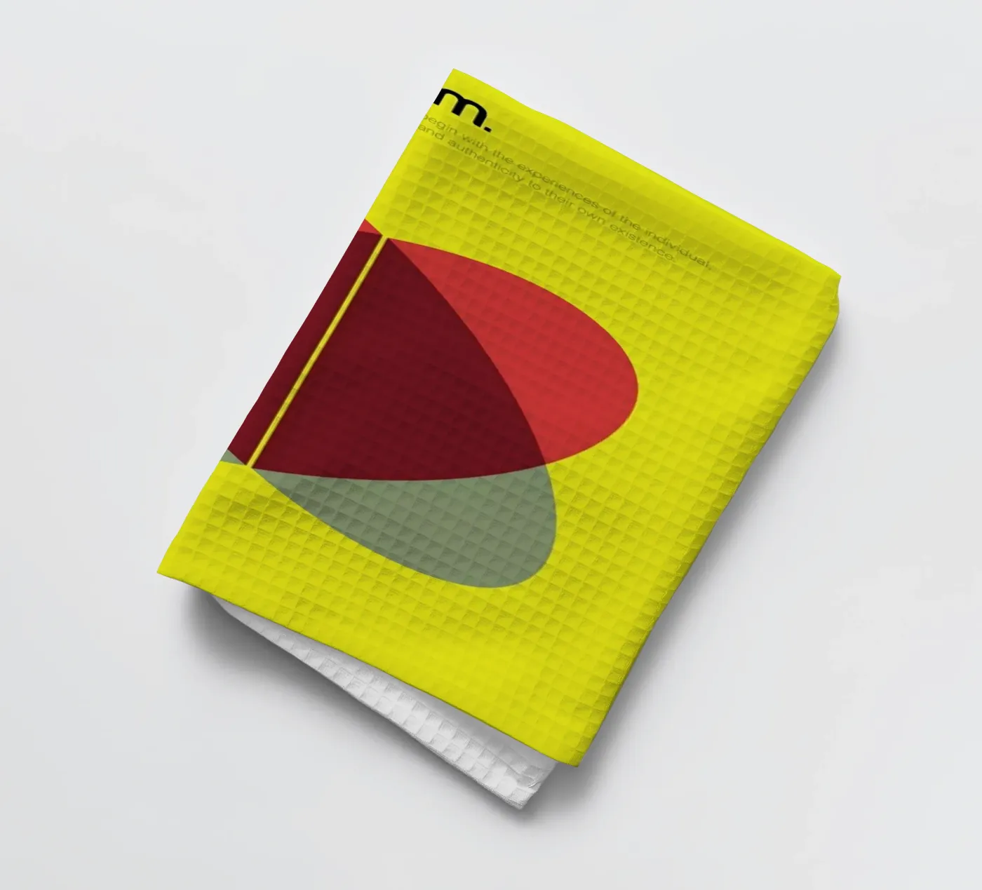 Existentialism canovaccio da cucina da Genís Carreras