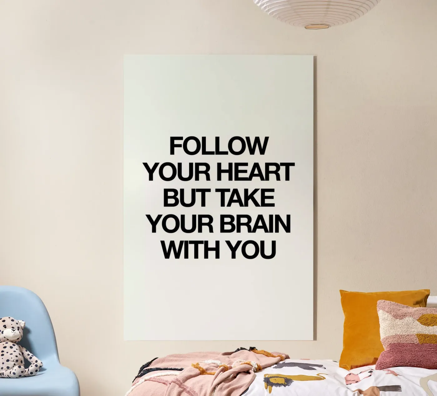 follow Acryl-Glas von Mottos by Sinan Saydik