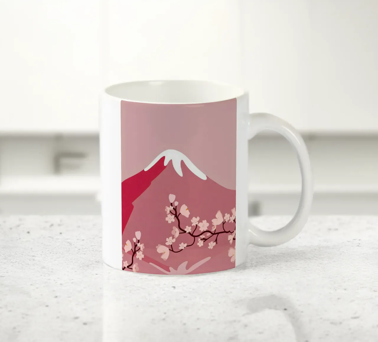 Monte Fuji tazza in ceramica da Kiroiharu
