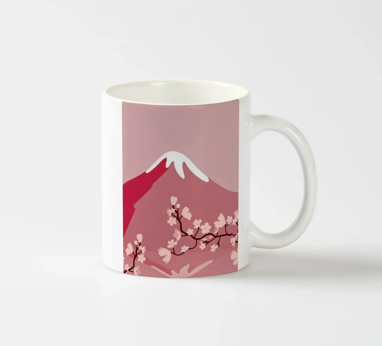 Monte Fuji tazza in ceramica da Kiroiharu