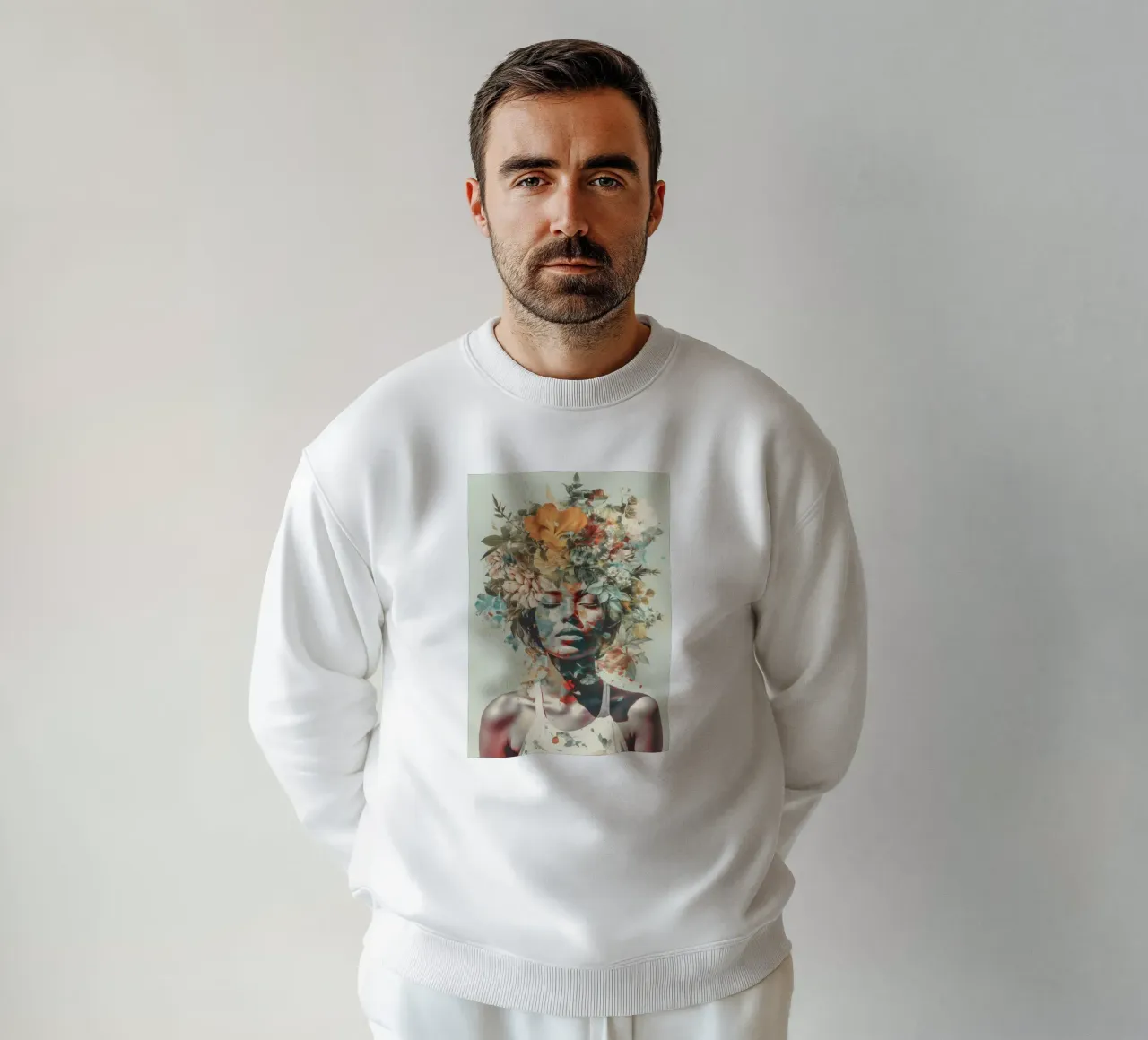 Boho Vibes Summer Girl sudadera de Carinaprint