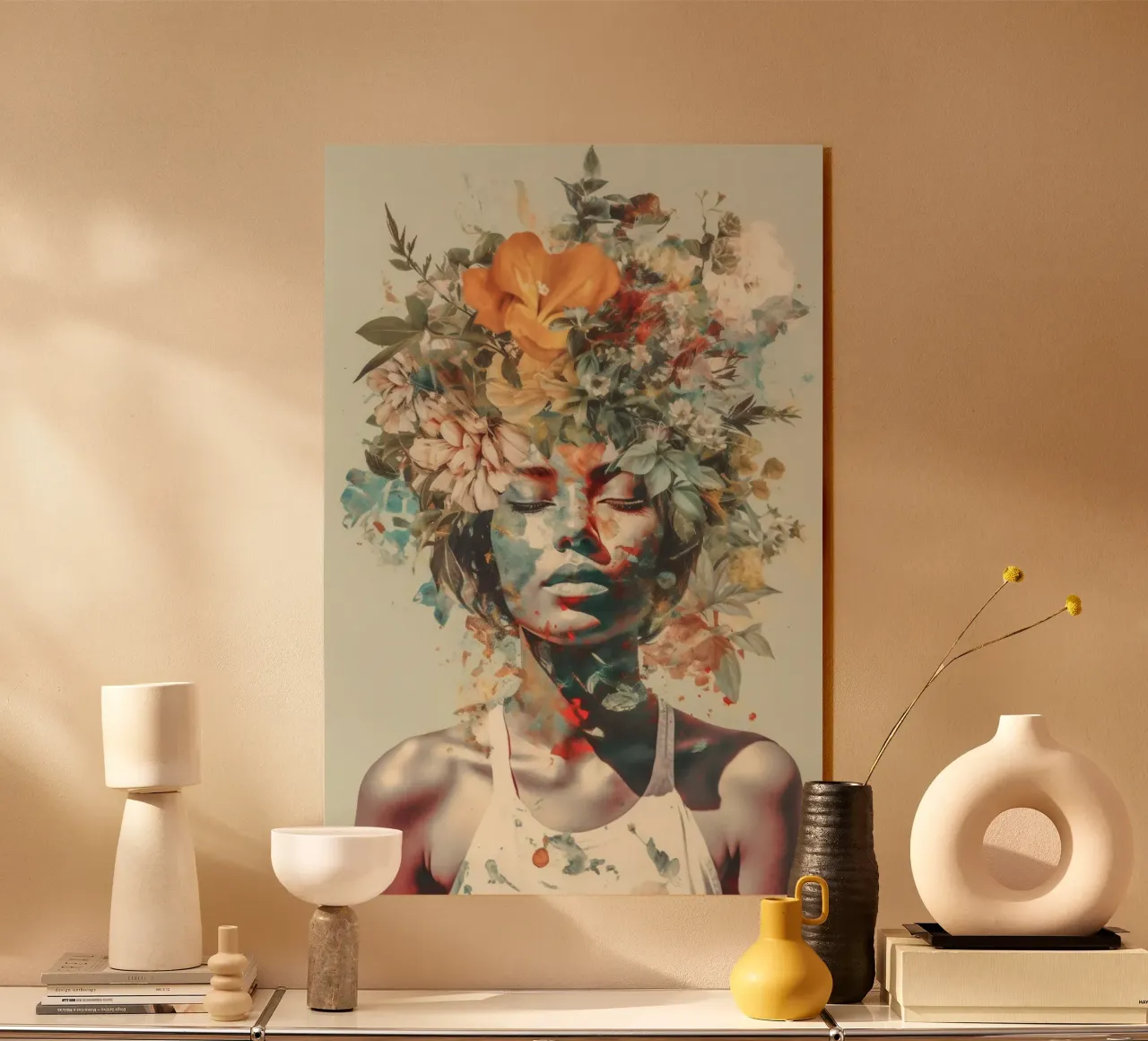 Boho Vibes Summer Girl metacrilato de Carinaprint