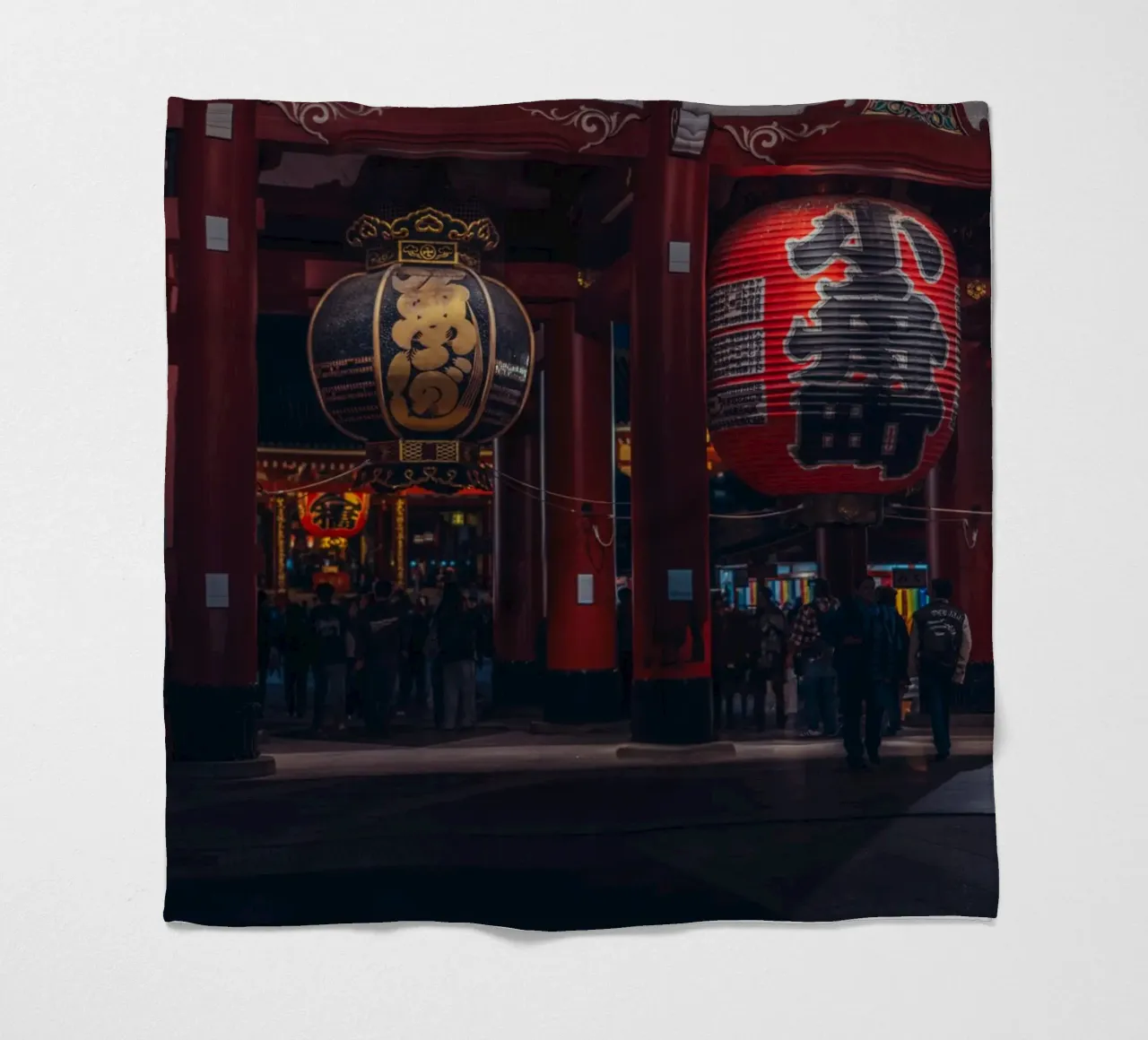 Il Tempio Sensoji di notte coperta in pile da Marcel Bisig