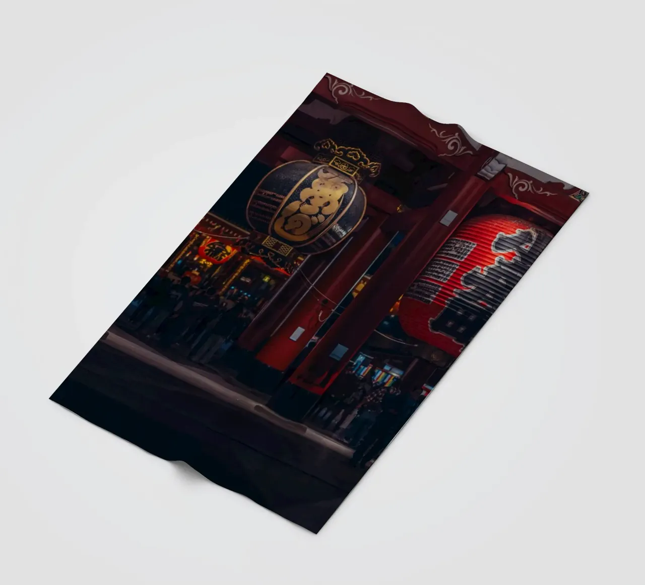 Il Tempio Sensoji di notte coperta in pile da Marcel Bisig