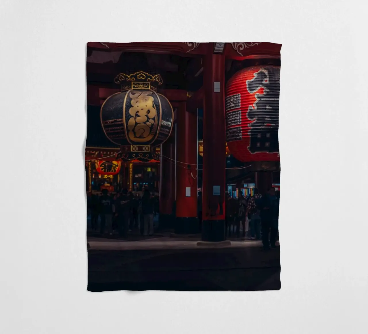 Il Tempio Sensoji di notte coperta in pile da Marcel Bisig