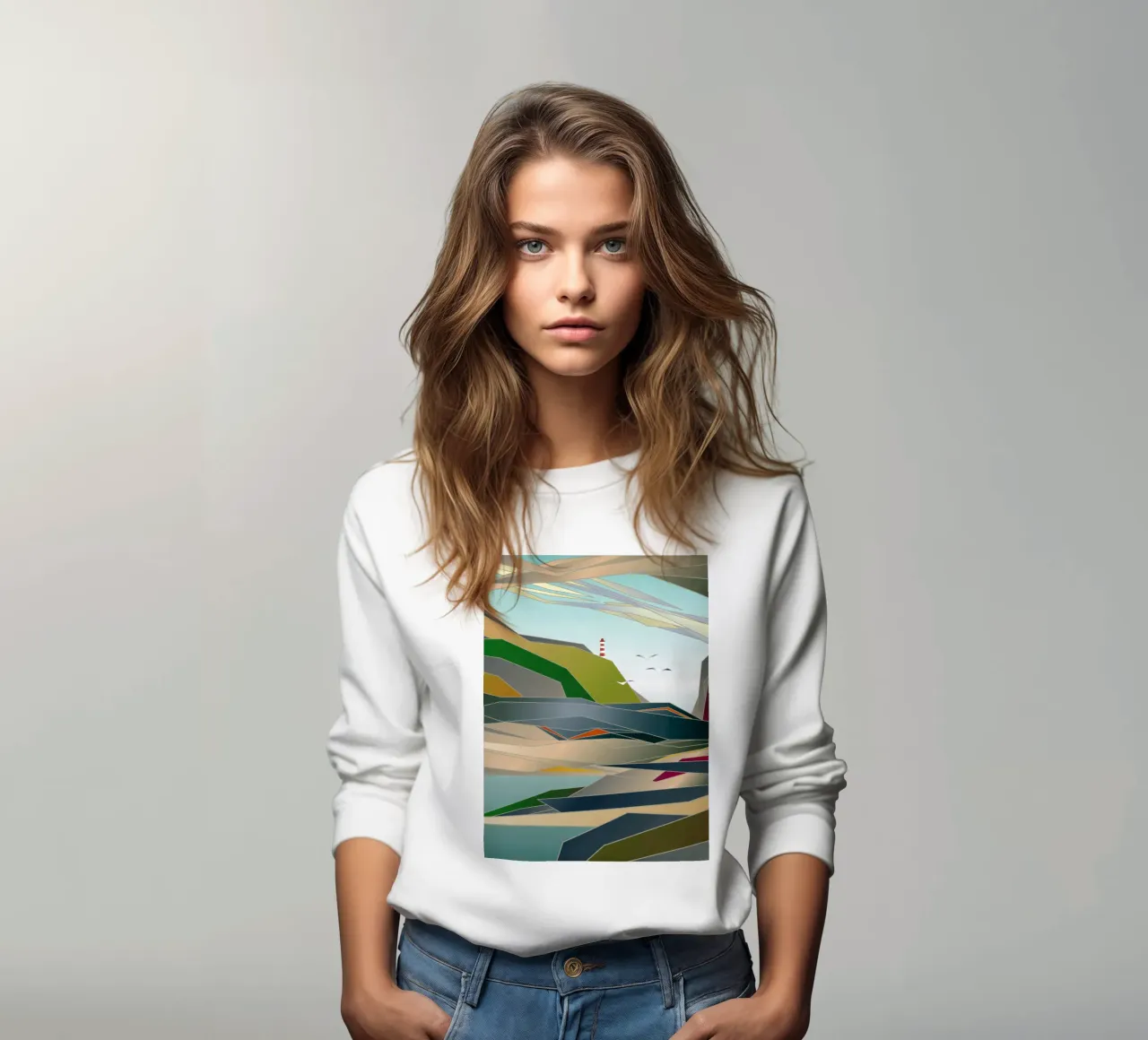 Lighthouse felpa da Angelo Cerantola