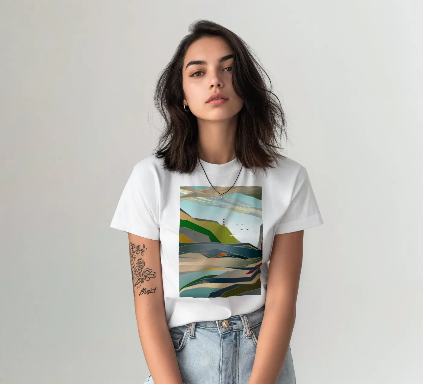 Lighthouse t-shirt da Angelo Cerantola