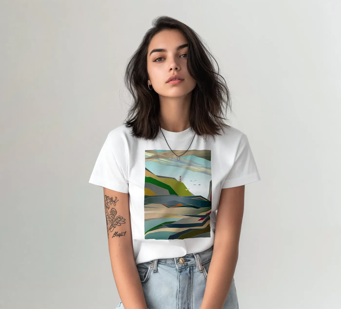 Lighthouse t-shirt da Angelo Cerantola