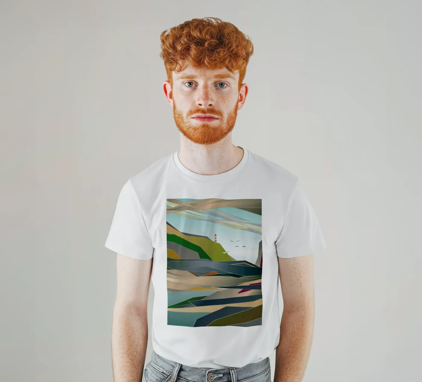 Lighthouse t-shirt da Angelo Cerantola