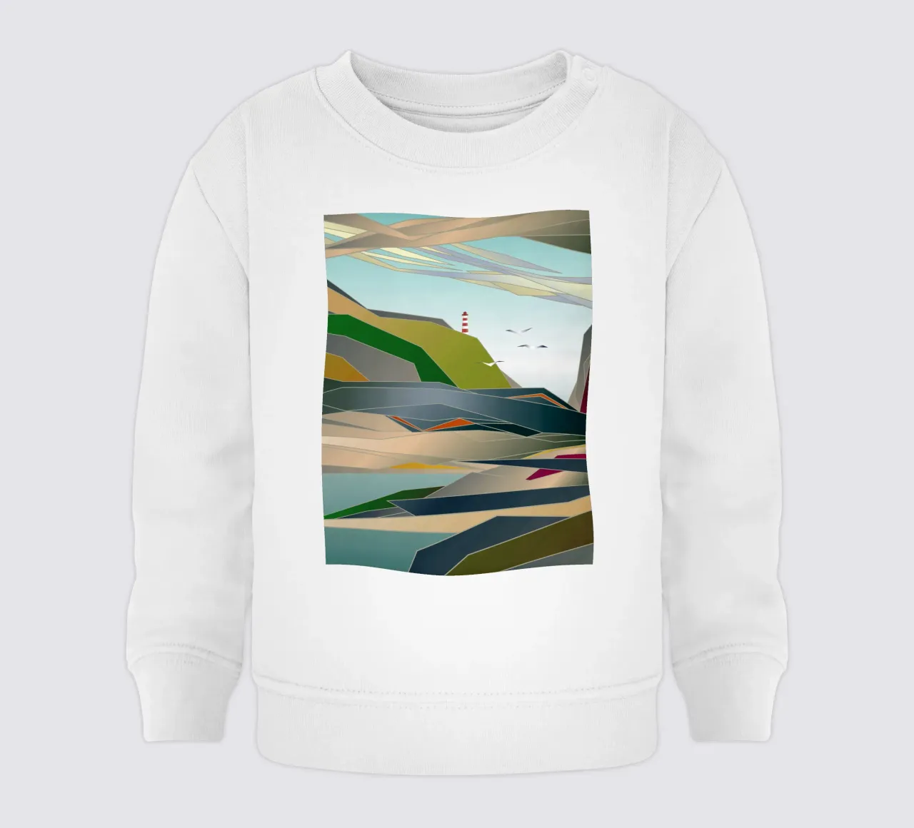 Lighthouse felpa neonato da Angelo Cerantola