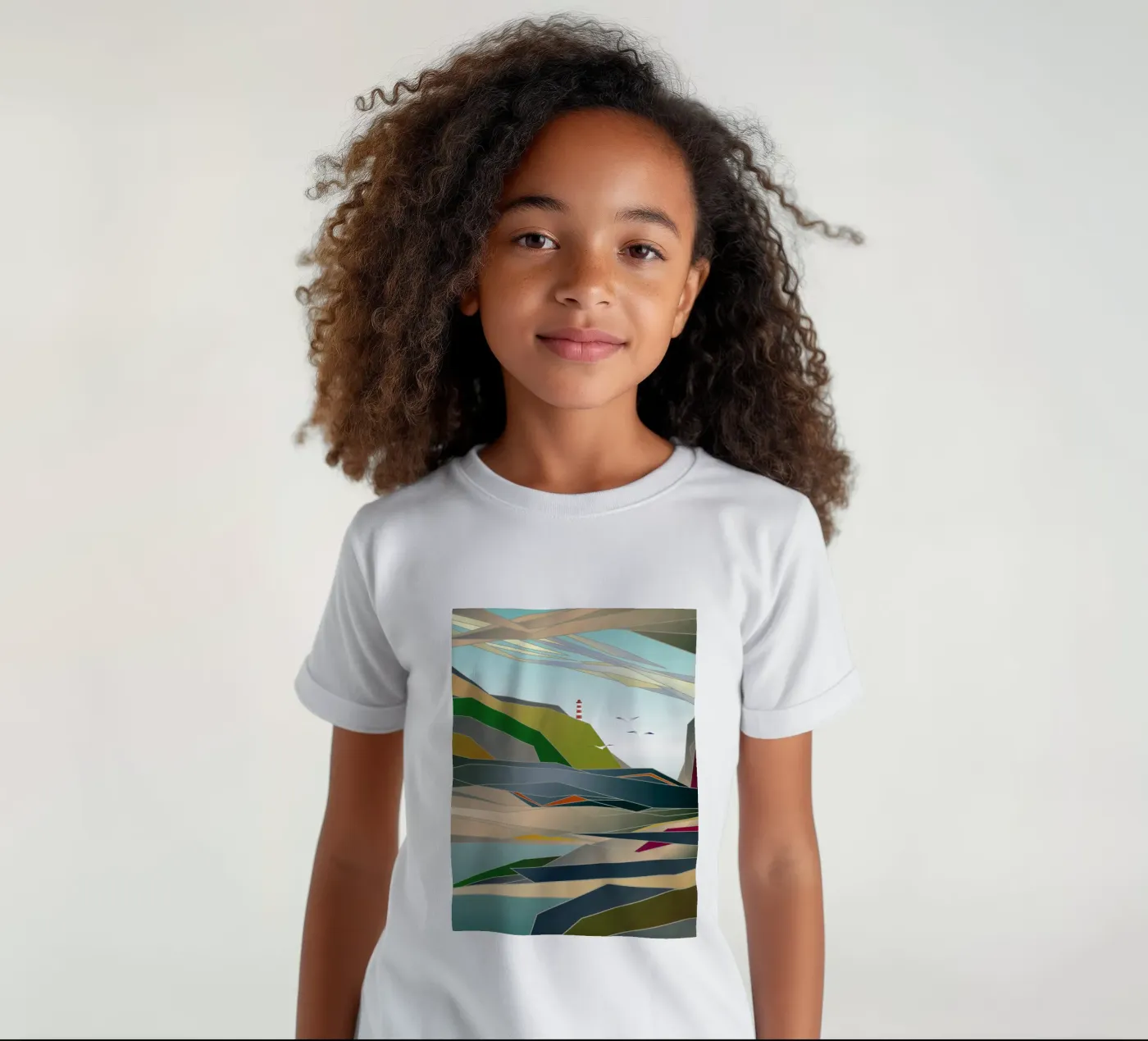 Lighthouse kinder t-shirt van Angelo Cerantola