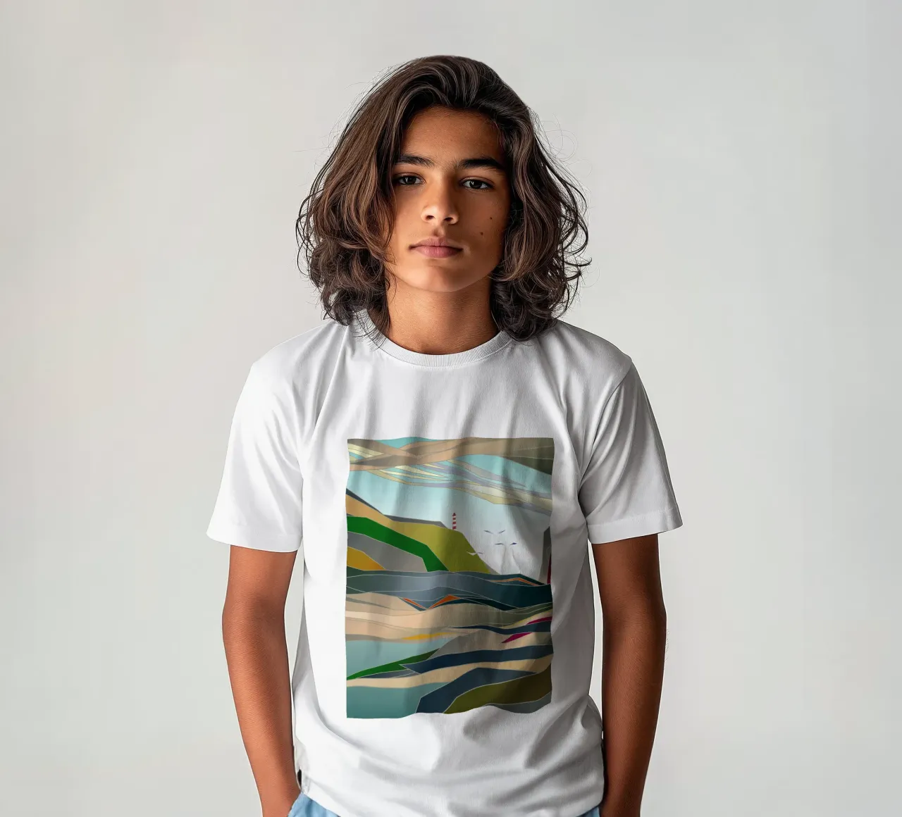 Lighthouse t-shirt bambini da Angelo Cerantola