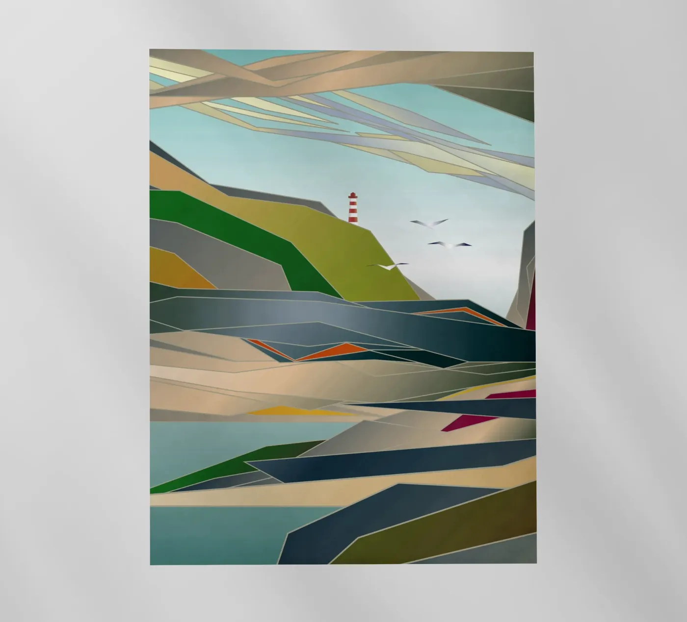 Lighthouse backlit folie van Angelo Cerantola