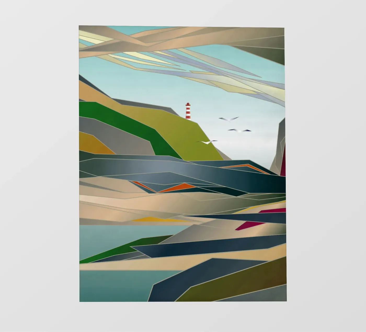 Lighthouse backlit folie van Angelo Cerantola